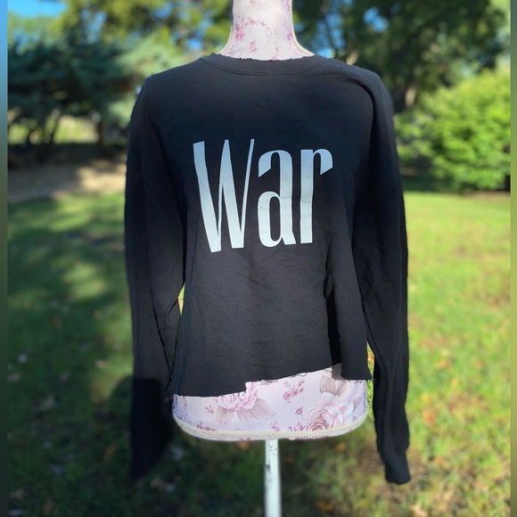 Miguel War & Leisure Album Pullover Black Distressed - Picture 4 of 14